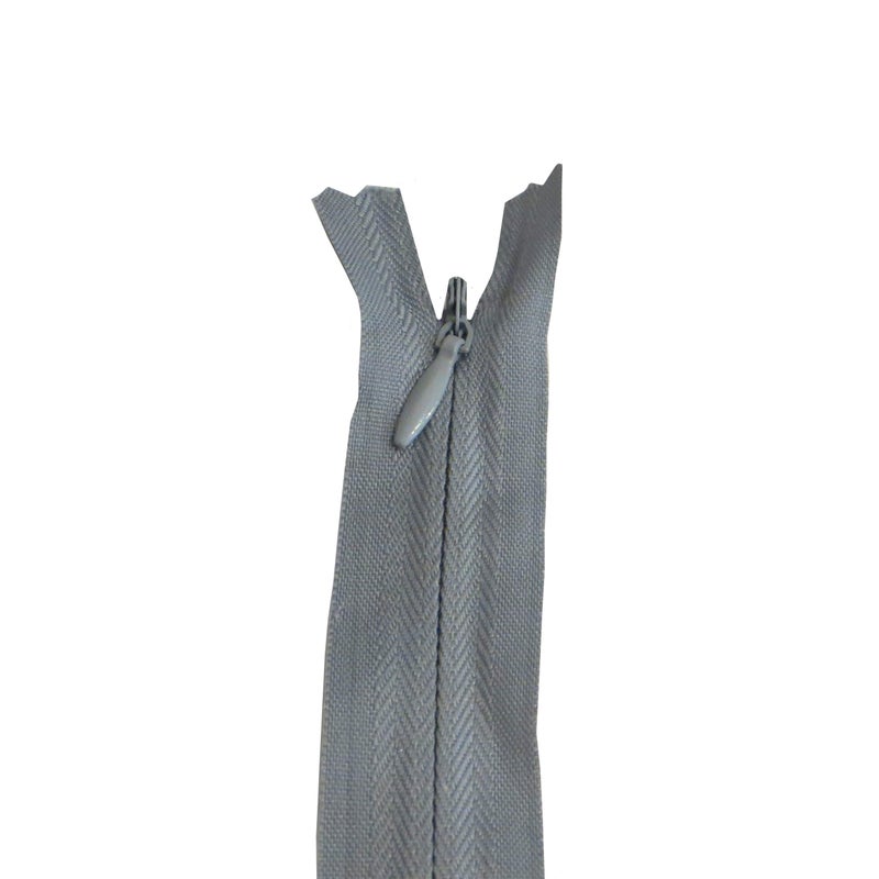Seeking ROAM Invisible Zippers, Nylon Coil, 3, 2 Pieces (Light Grey, 22"") - Image 2